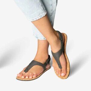 Feelgrounds Seaside Twill Women's Barefoot Sandals - Stone Grey